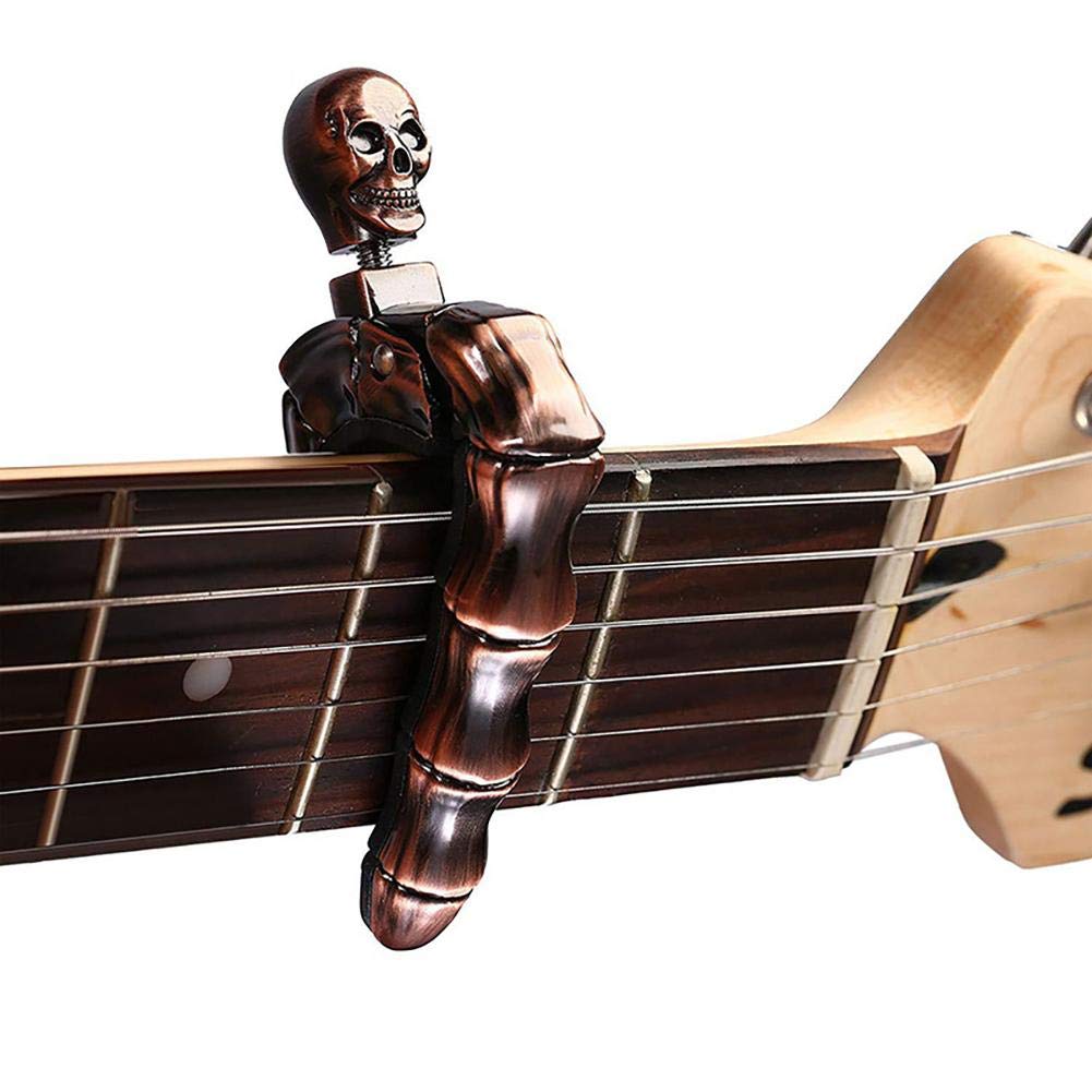 Guitar Capo Clip - Gitaar Capo Skull Capo voor akoestische