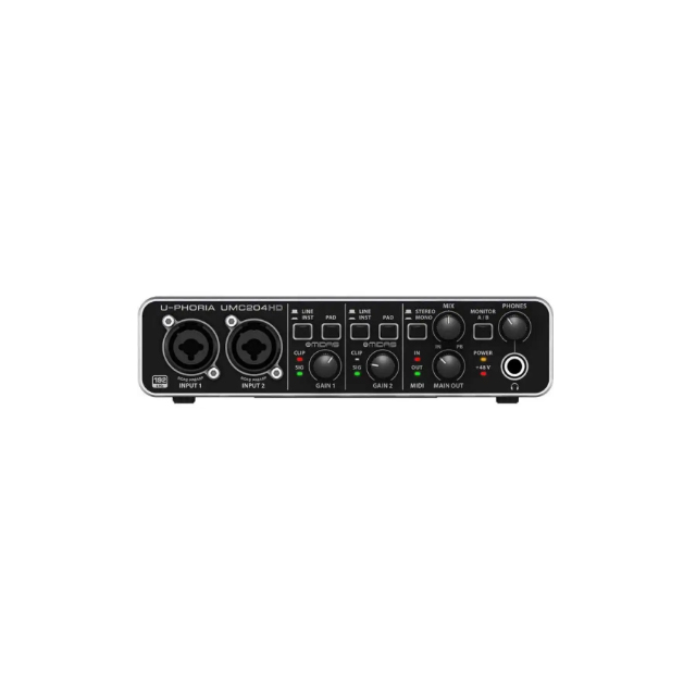 Audio Interface Usb - Externe geluidskaart opname 2x4,24-bit/192 kHz USB
