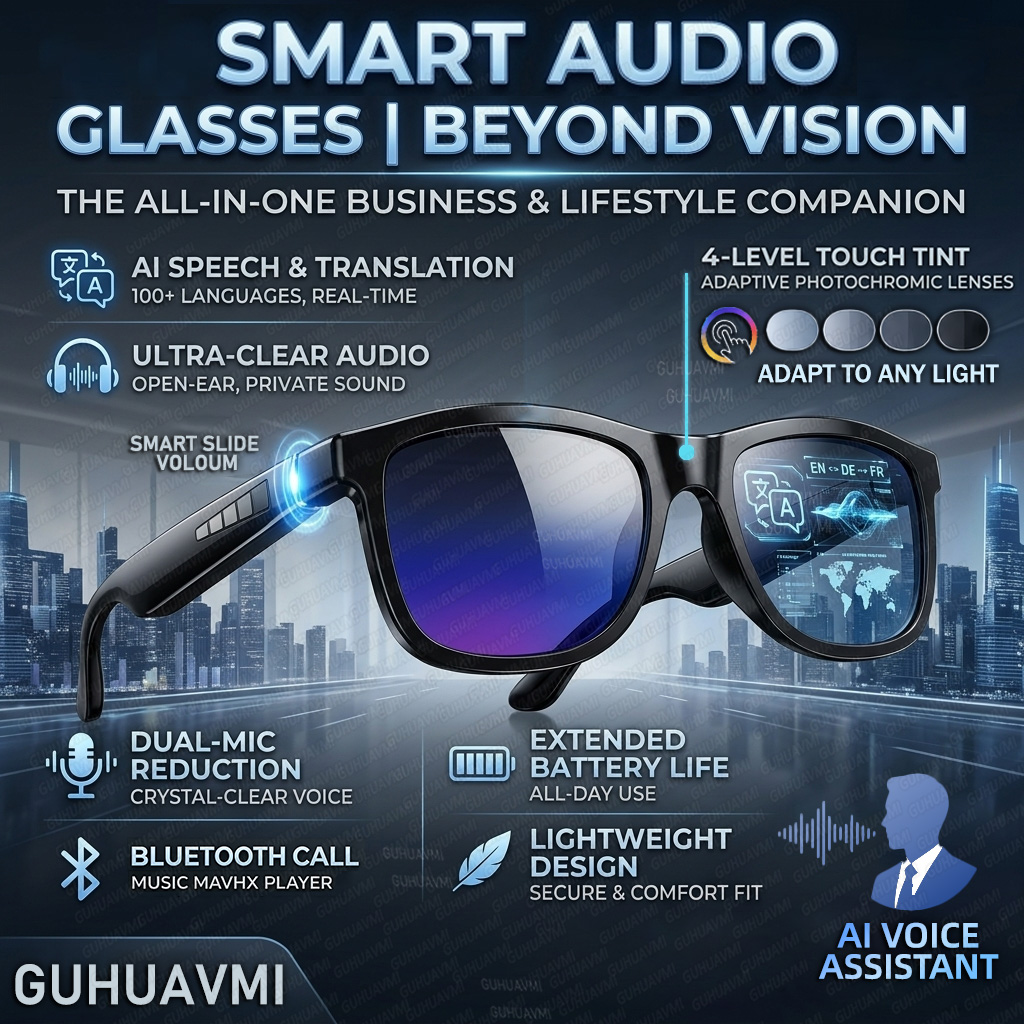 Audio Music To Video Ai Free - Nieuwe Smart Audio Bril met Kleurverandering,