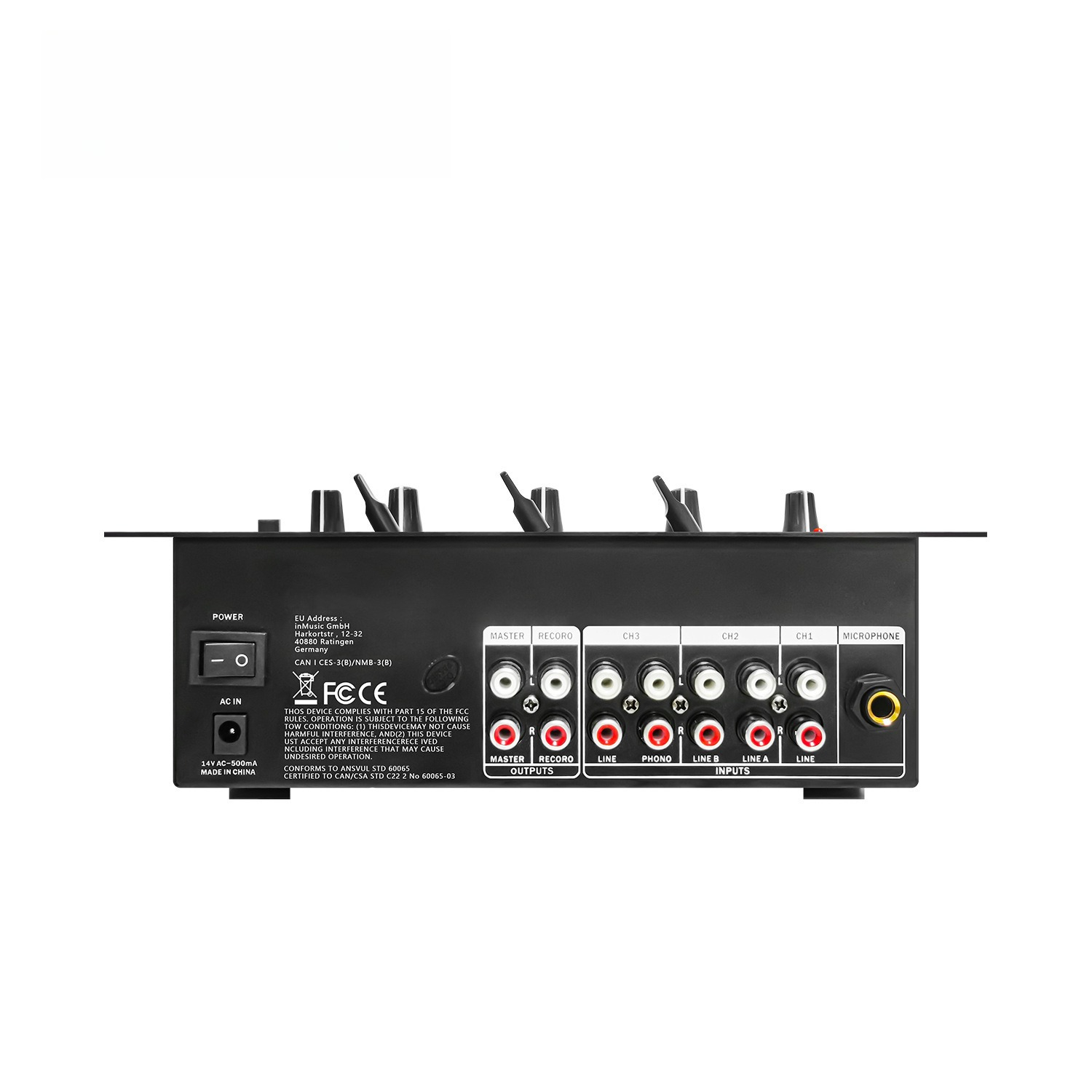 4-kanaals DJ-mixer, profession - Audio Interface Usb recensie en prijs