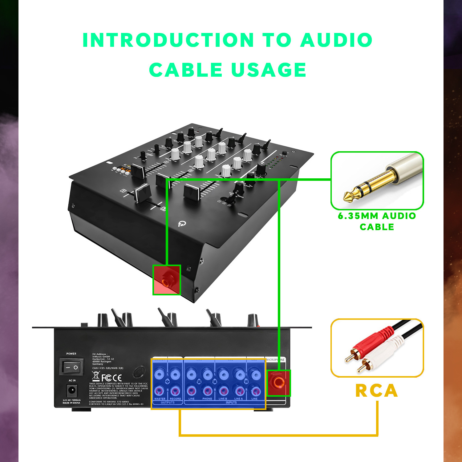 4-kanaals DJ-mixer, profession - Audio Interface Usb recensie en prijs