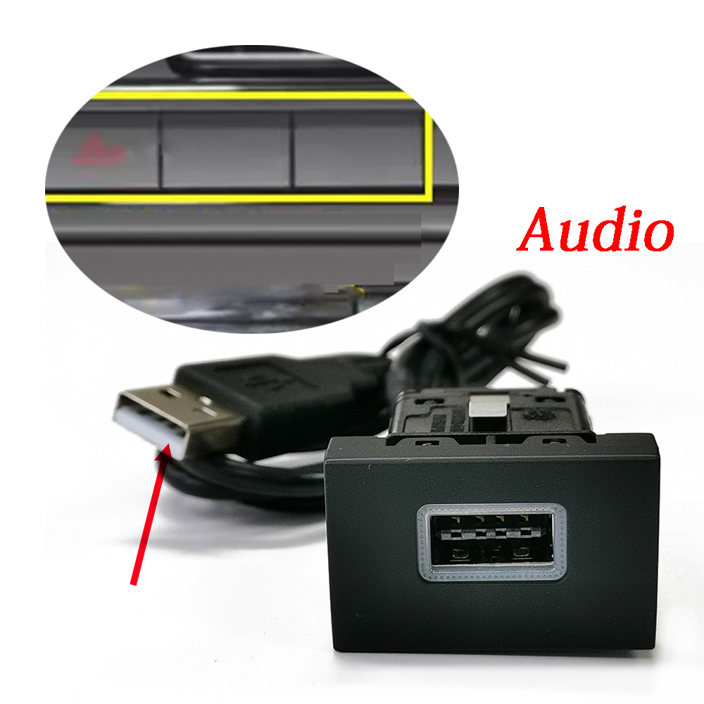 1PC Auto USB-ingangsadapter So - Audio Interface Usb recensie en prijs