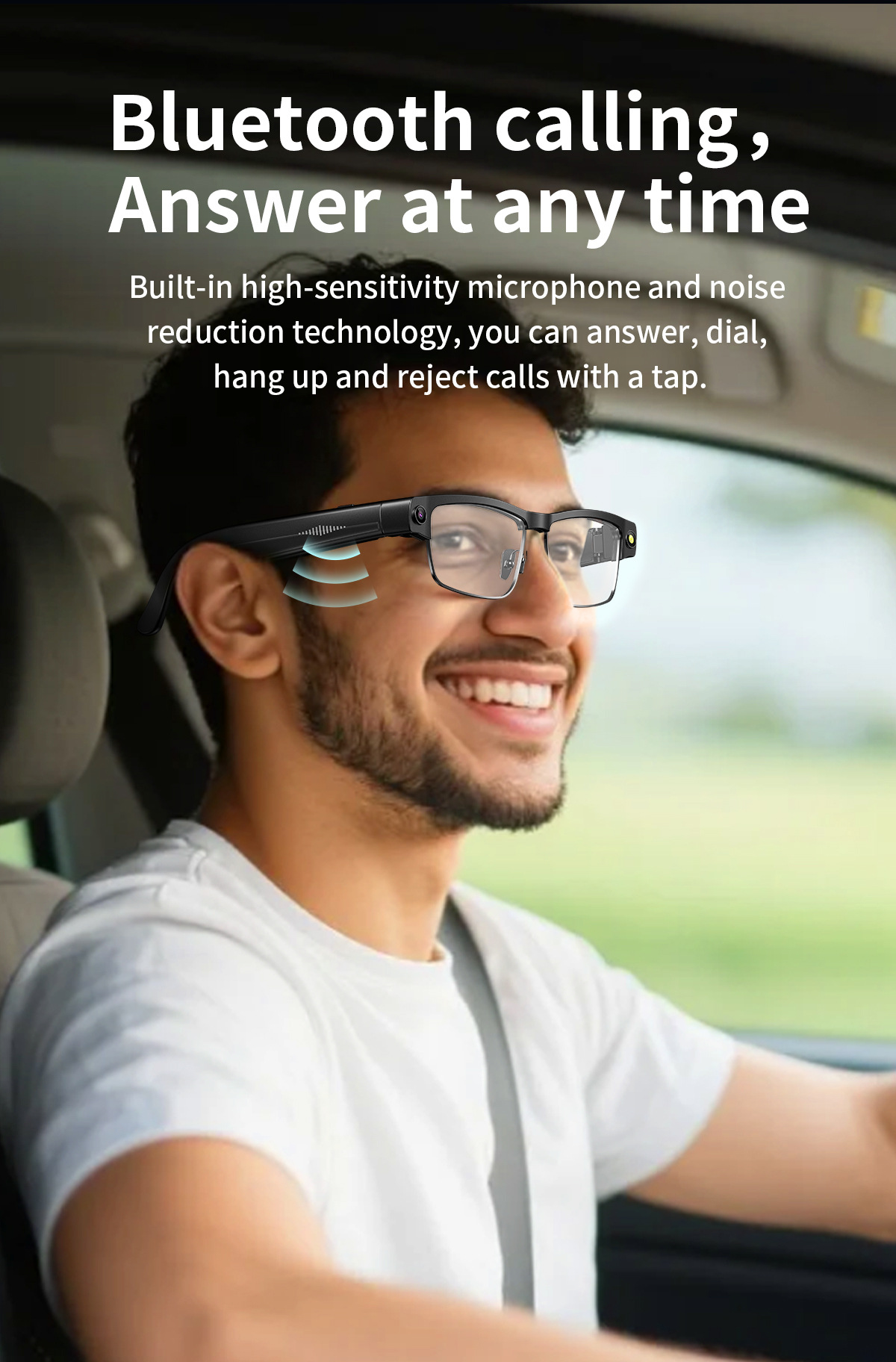L802 Smart Glasses 8 Megapixel - Audio Music To Video Ai Free recensie en prijs