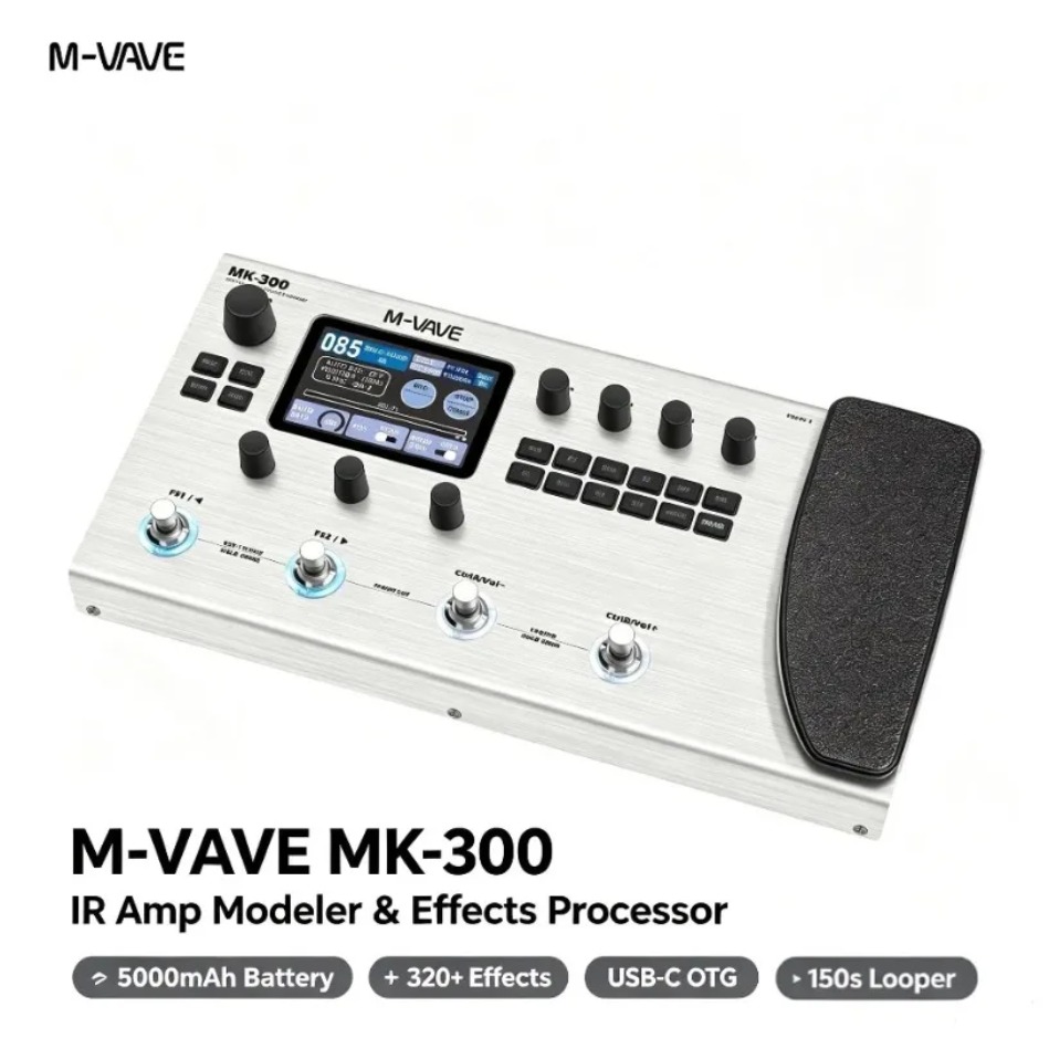 M-VAVE MK-300 Draadloze Gitaar - Audio Interface Usb recensie en prijs