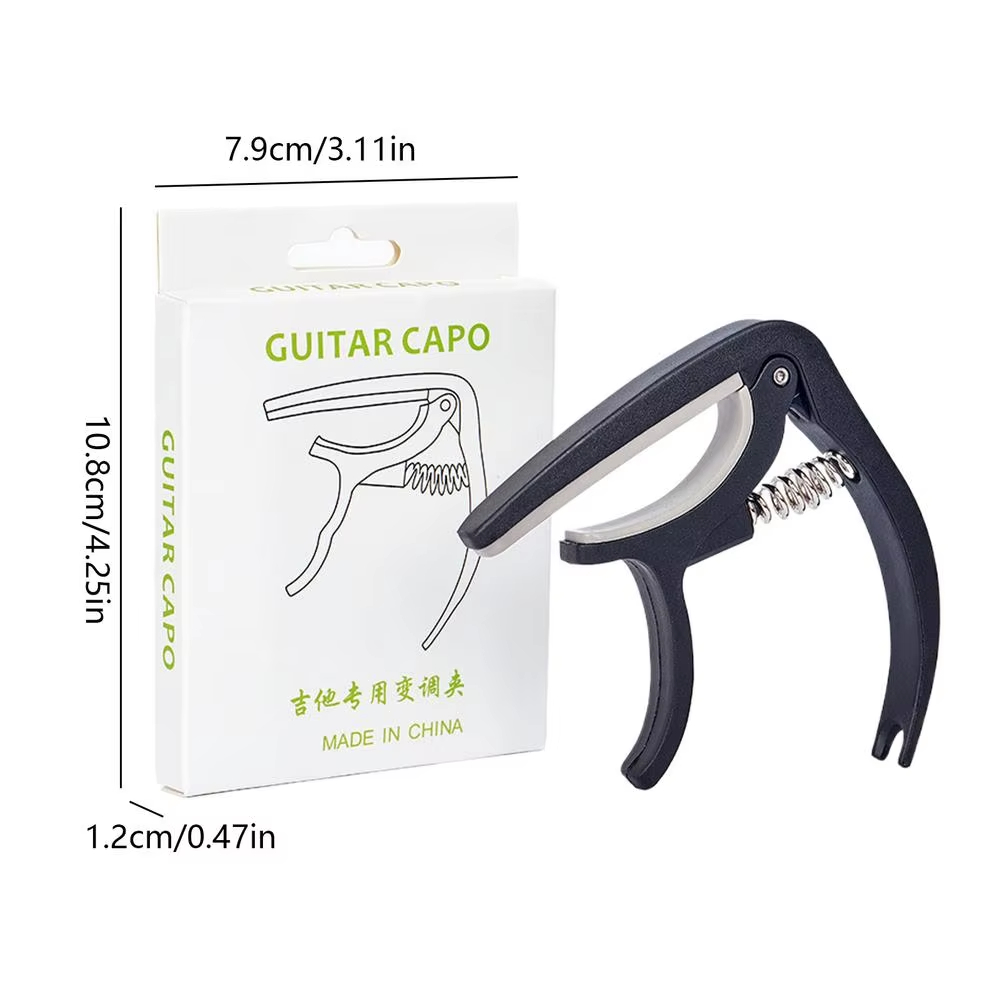 Draagbare plastic gitaarcapo v - Guitar Capo Clip recensie en prijs