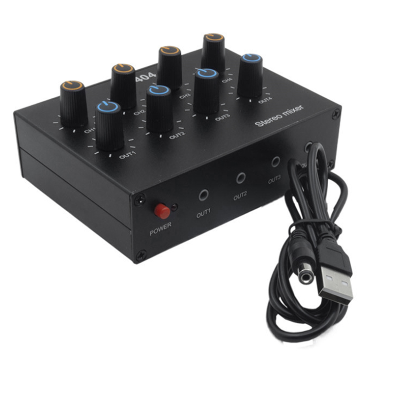 M07K-AU-404 Stereogeluid Vier  - Audio Music Mixer recensie en prijs