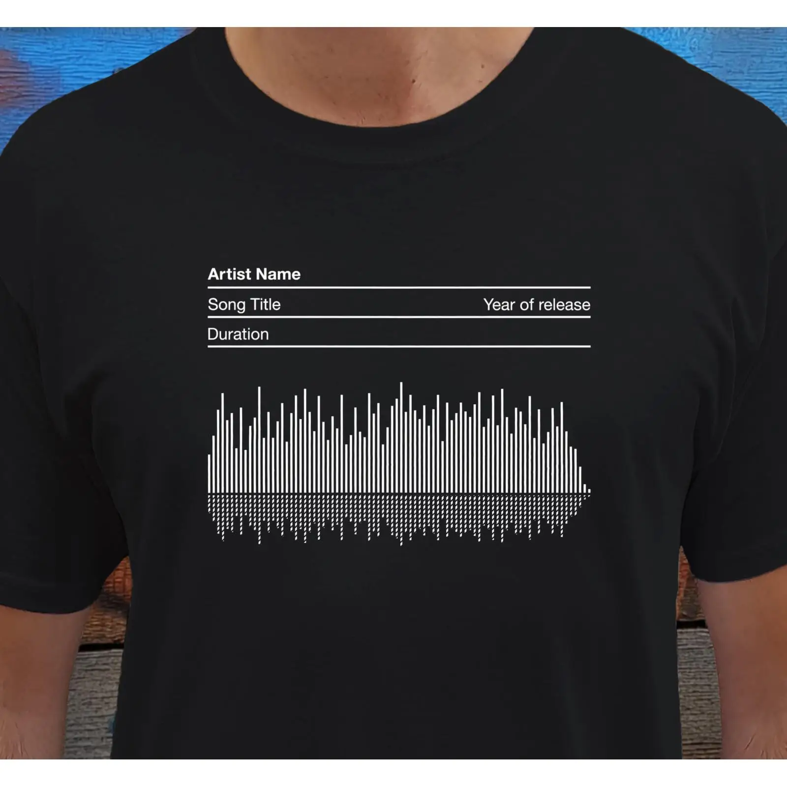 Gepersonaliseerde Soundwave T- - Music Song Audio recensie en prijs