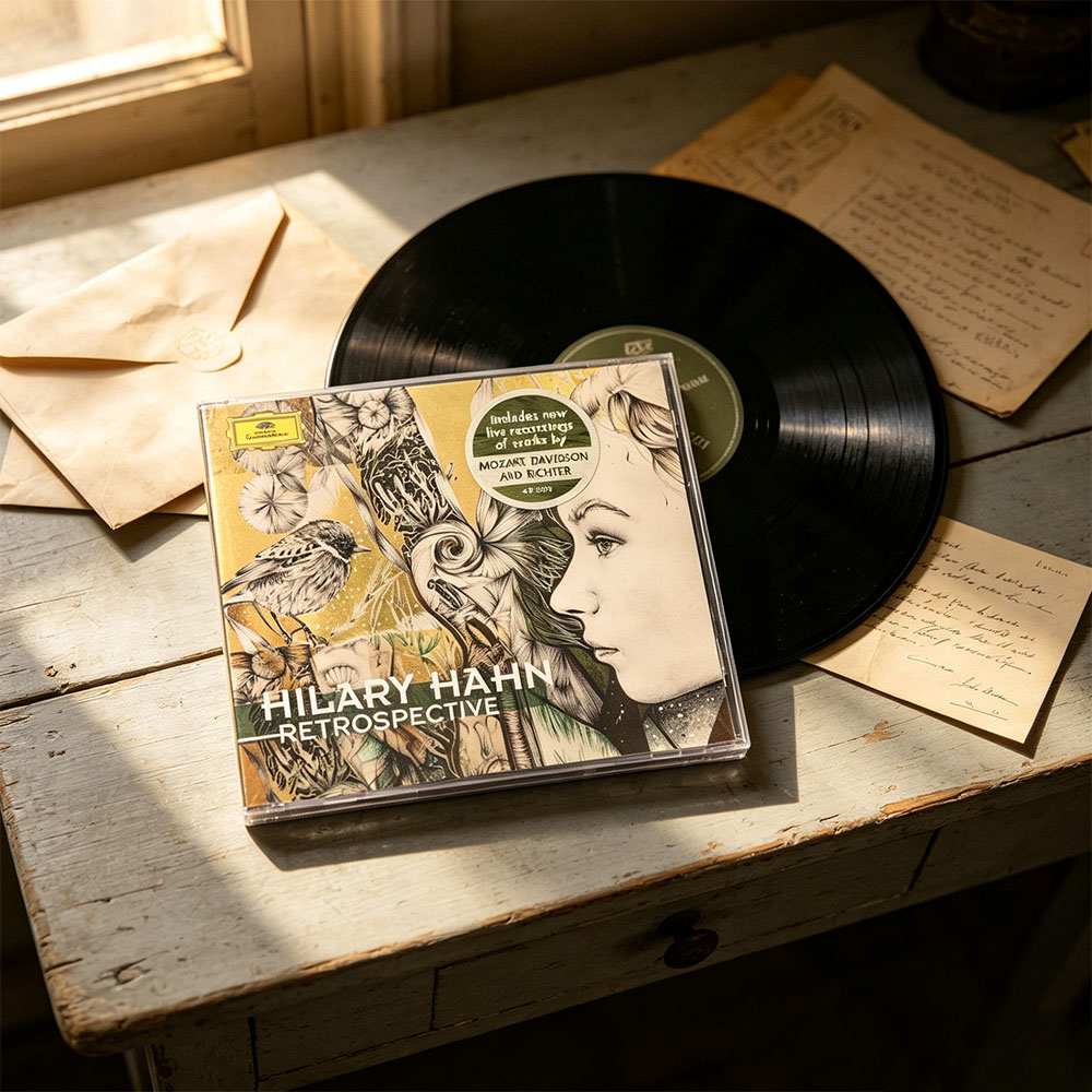 CD 'Retrospective' Hilary Hahn - Audio Music Recording recensie en prijs