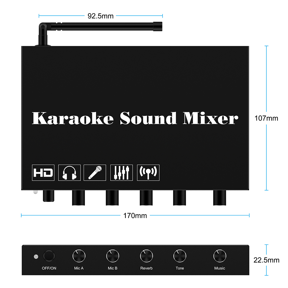 Audio Mixer Audio mixerdj cont - Audio Music Mixer recensie en prijs