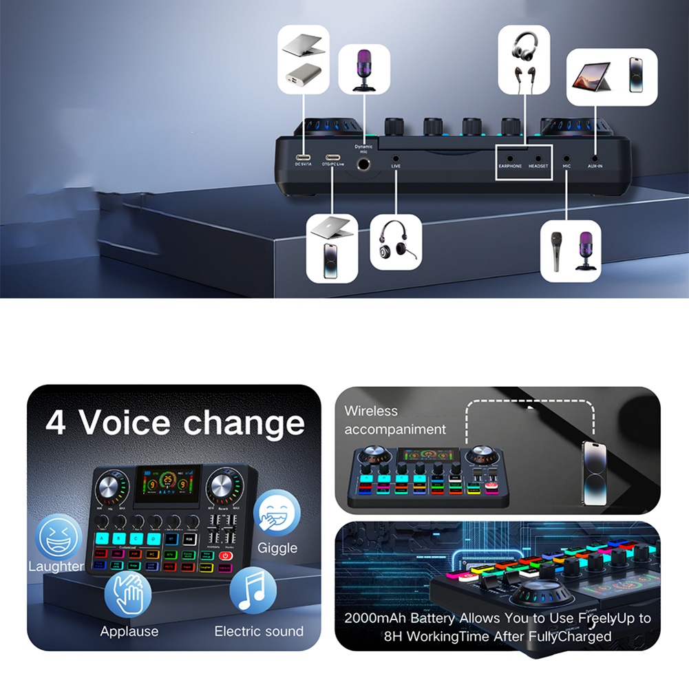 DTC5 Audiomixer, Live Soundcar - Audio Music Changer recensie en prijs