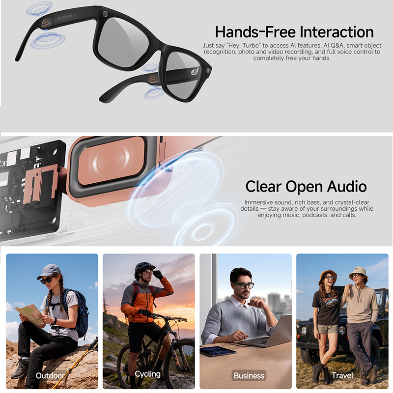 2026 Nieuwe AI Smart Glasses 8 - Audio Music To Video Ai Free recensie en prijs