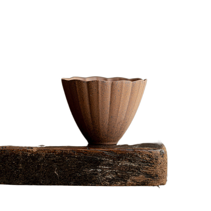 Grove aardewerk theekop van ou - Ocarina Ceramic recensie en prijs