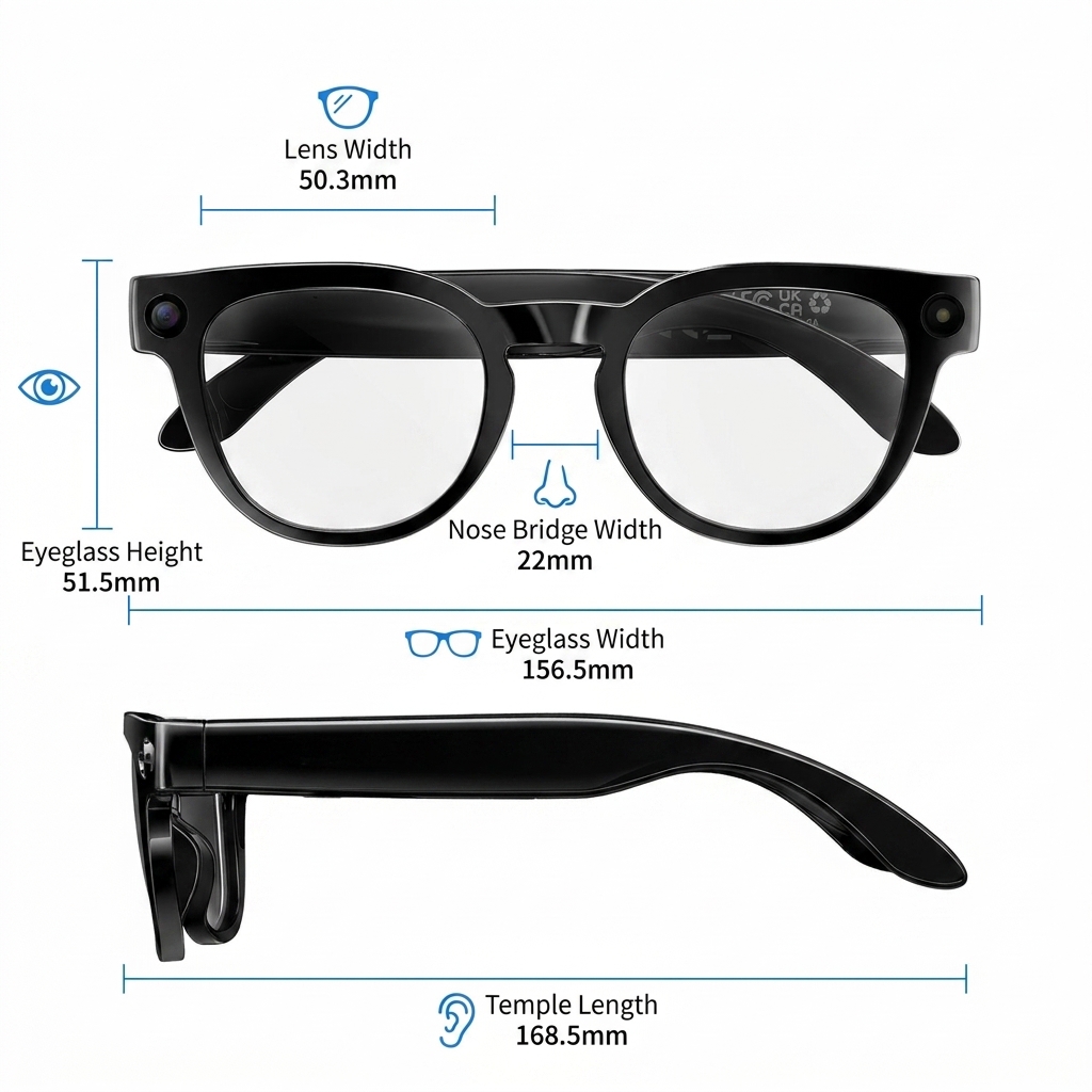 2026 Nieuwe AI Smart Glasses m - Audio Music To Video Ai Free recensie en prijs