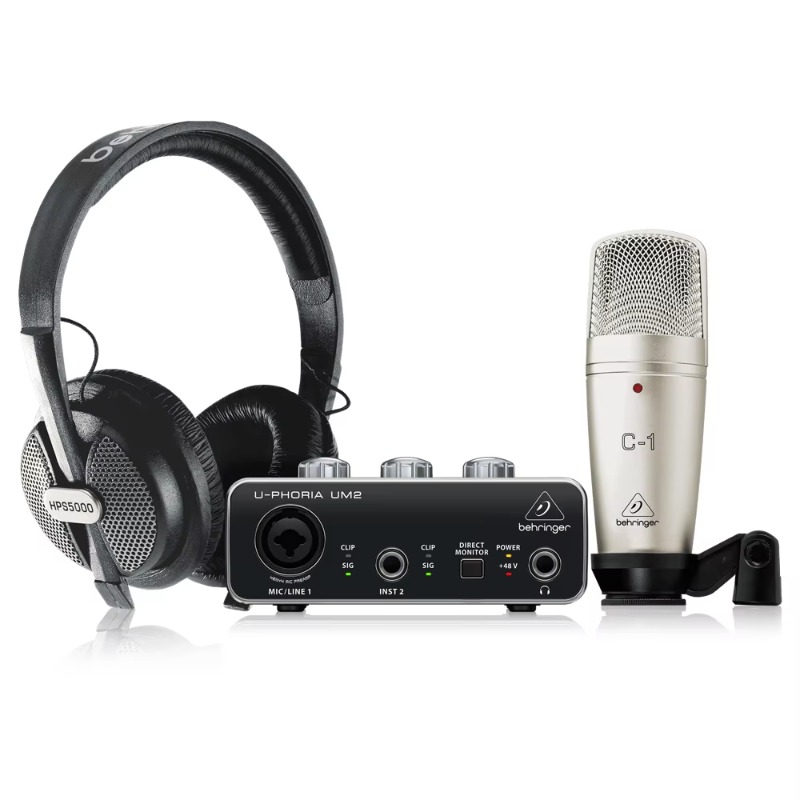 Behringer U-Phoria Studio comp - Audio Interface Usb recensie en prijs