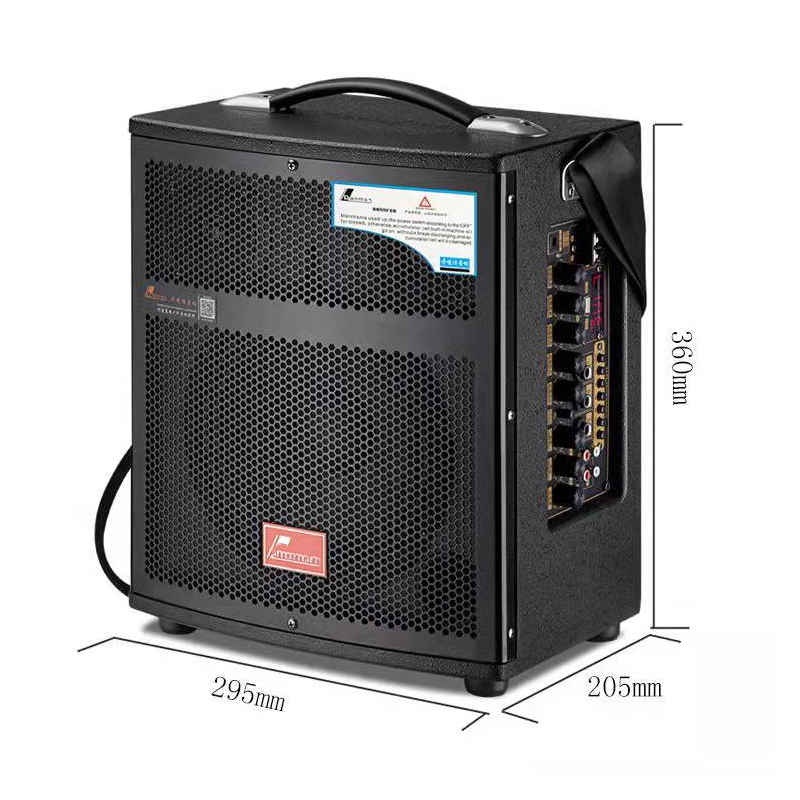 Draagbare buitenspeaker 8 inch - Music Song Audio recensie en prijs