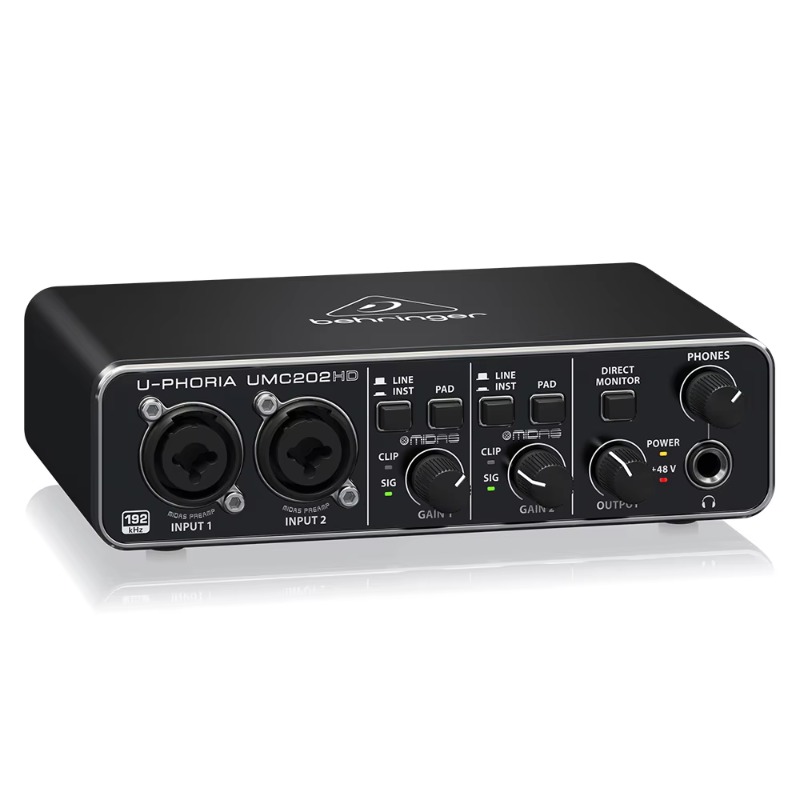 2026 Behringer U-Phoria UMC202 - Audio Interface Usb recensie en prijs