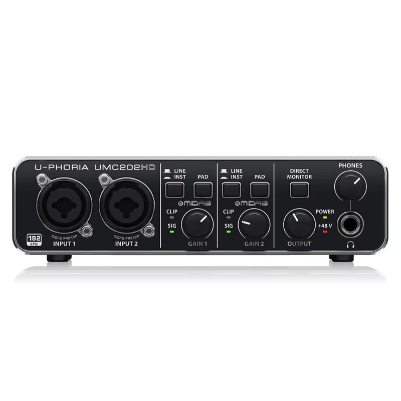 2026 Behringer U-Phoria UMC202 - Audio Interface Usb recensie en prijs
